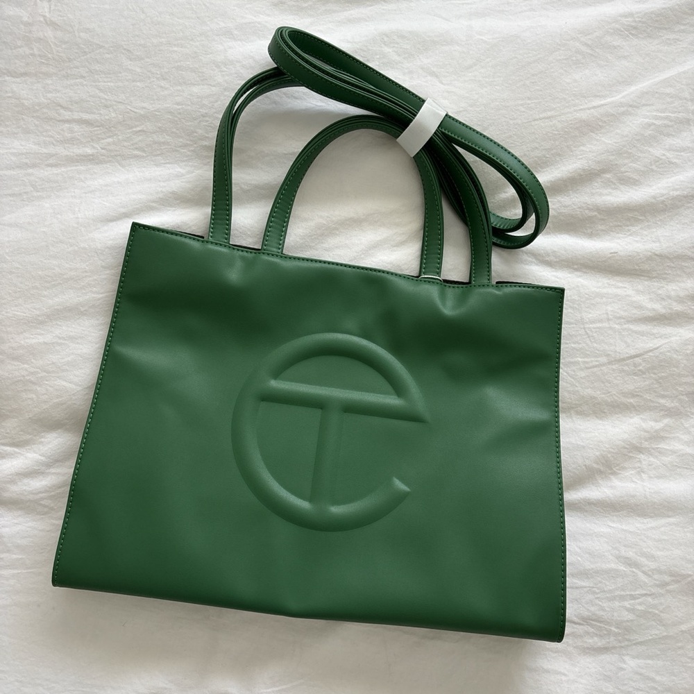 NWT Telfar Medium Shopping Bag in Leaf Green